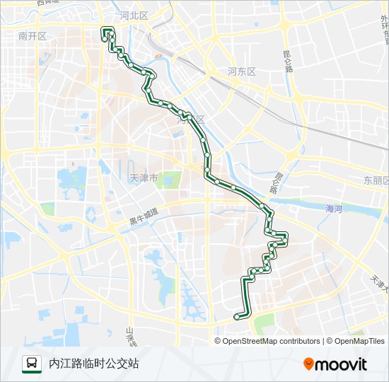 公交临693路的线路图