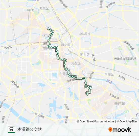 公交临800路的线路图
