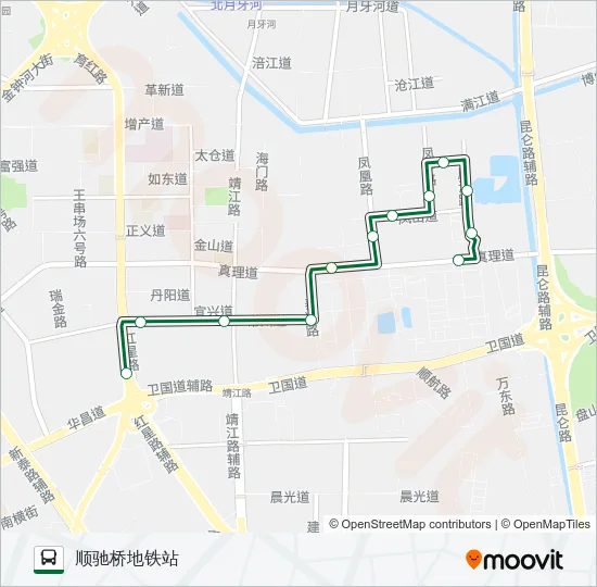 315路 Bus Line Map