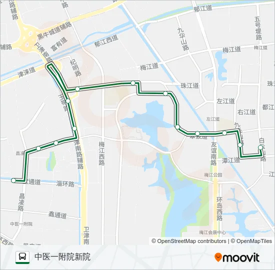 346路 Bus Line Map