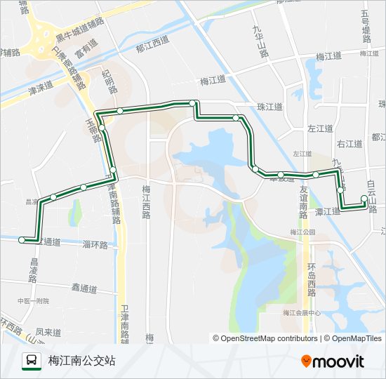 公交346路的线路图