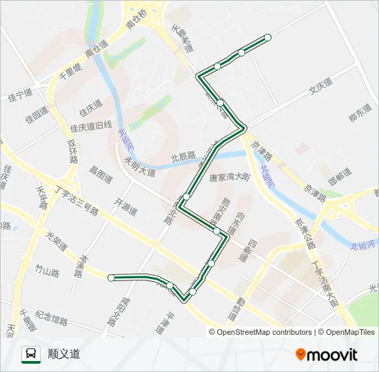 354路 Bus Line Map