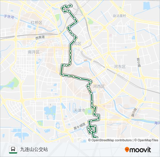 632路 bus Line Map