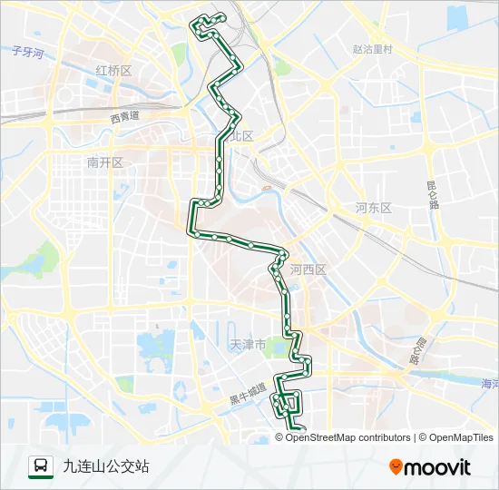 632路 Bus Line Map
