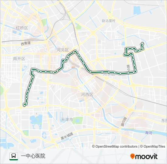 640路 Bus Line Map