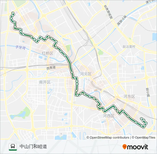 642路 Bus Line Map