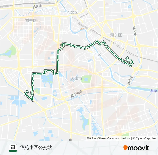 643路 Bus Line Map