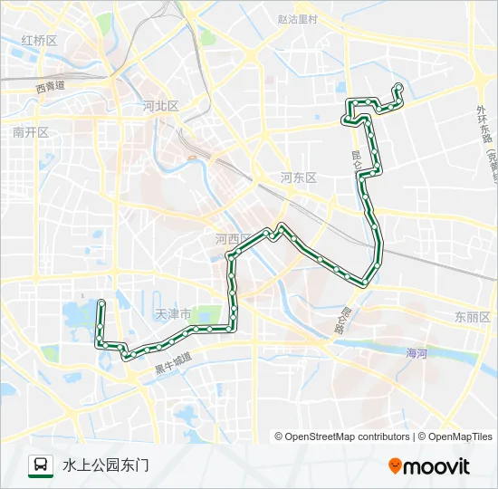 668路 Bus Line Map