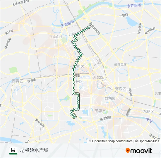 850路 Bus Line Map