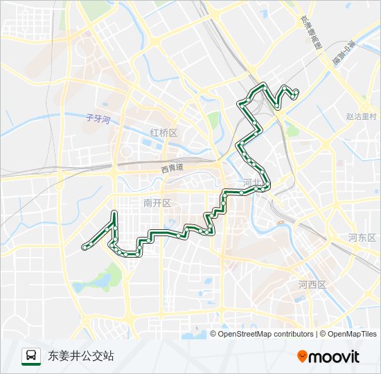 863路 bus Line Map