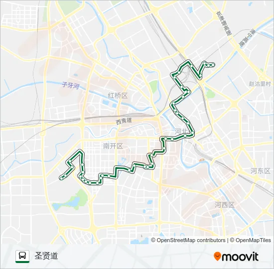 863路 Bus Line Map