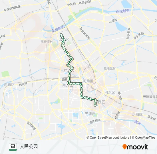 865路 Bus Line Map
