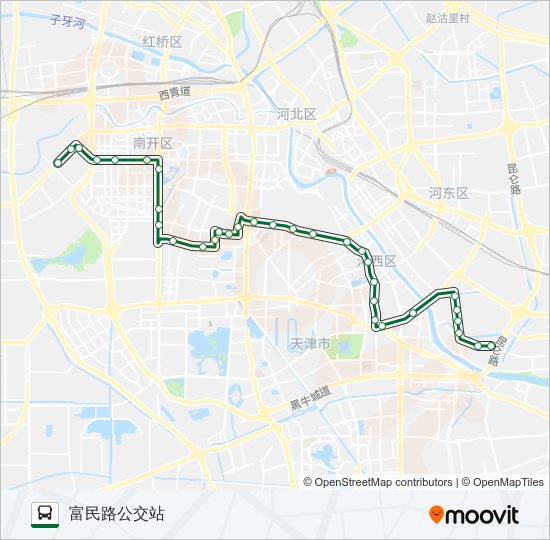 867路 bus Line Map