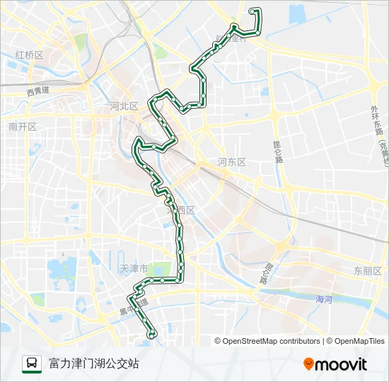 868路 Bus Line Map