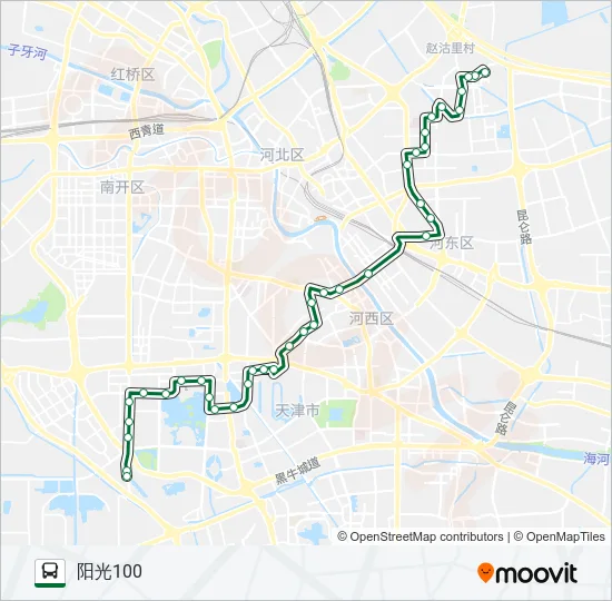 871路 Bus Line Map