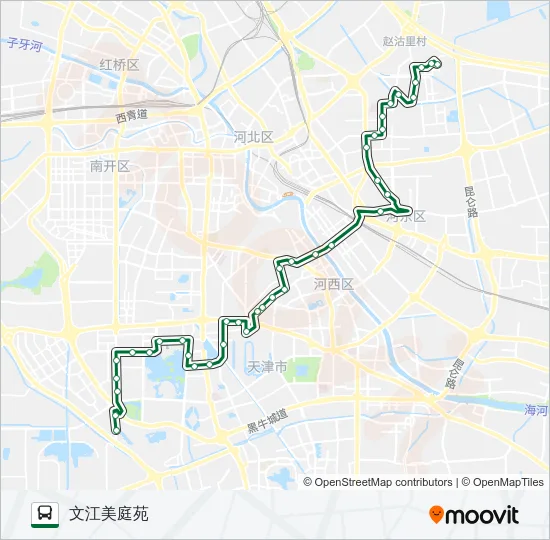 871路 Bus Line Map