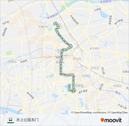 879路 bus Line Map
