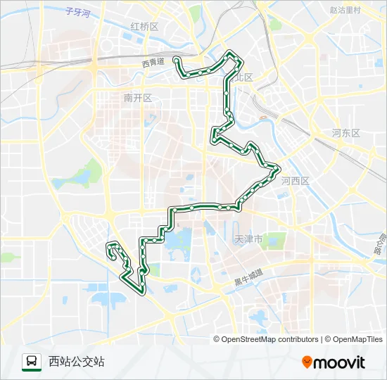 904路 Bus Line Map
