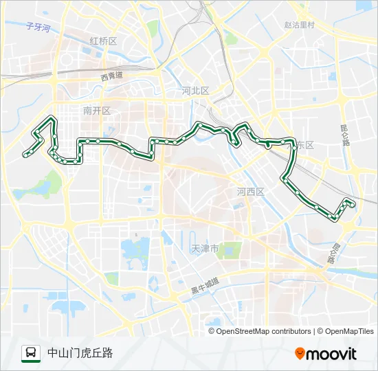 905路 Bus Line Map
