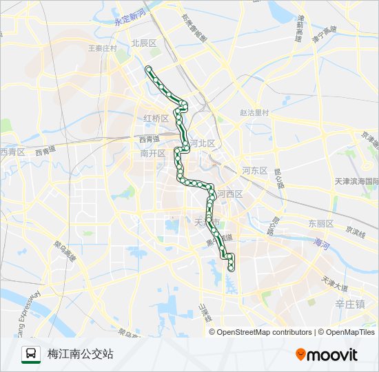 906路公交车路线图图片