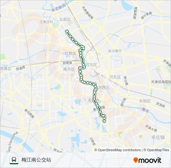 906路 Bus Line Map