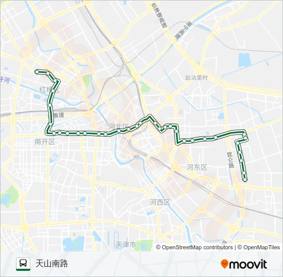 907路 Bus Line Map