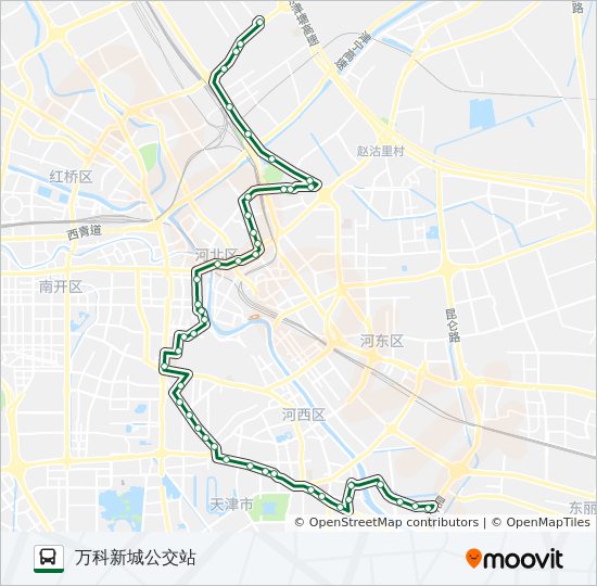 908路 bus Line Map