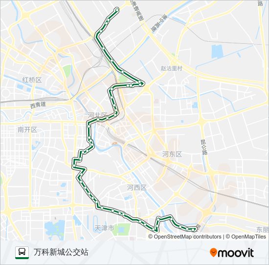 908路 bus Line Map