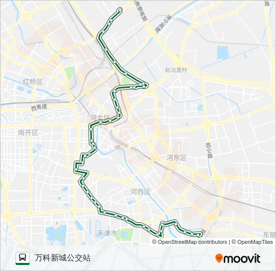 908路 Bus Line Map
