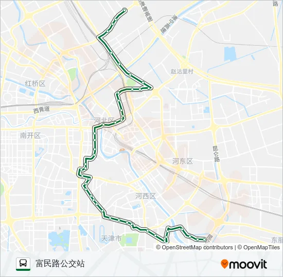 908路 Bus Line Map
