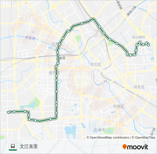 公交911路的线路图