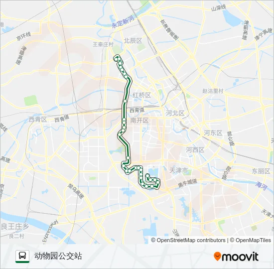 快速2路 Bus Line Map