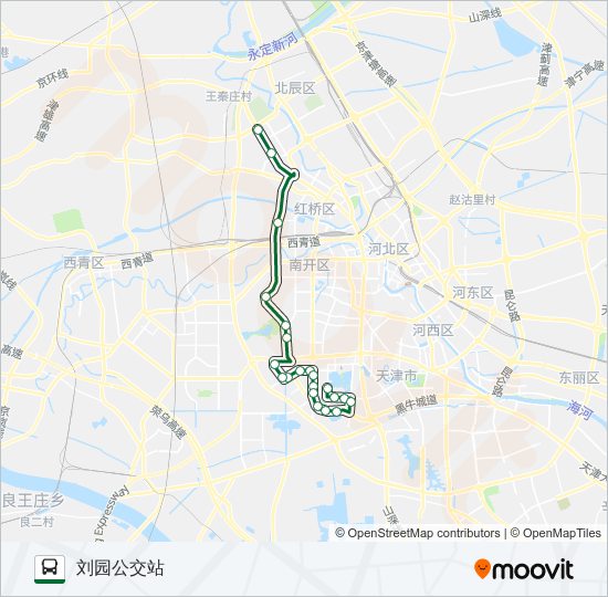 快速2路 bus Line Map