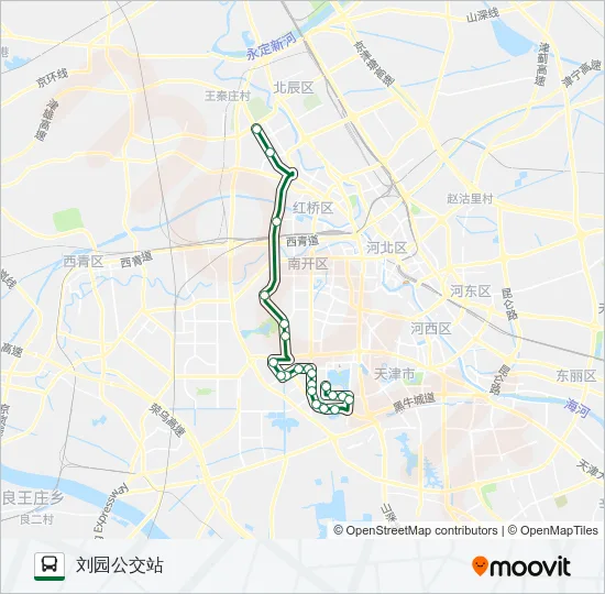 快速2路 Bus Line Map