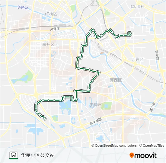 观光2路 Bus Line Map