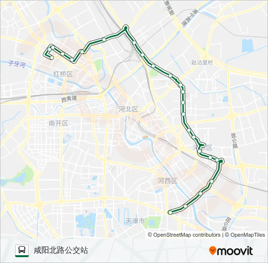 47路区间 Bus Line Map