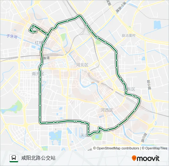 48路环线 Bus Line Map