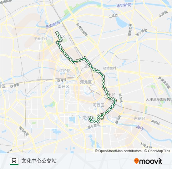 市区线912路 bus Line Map