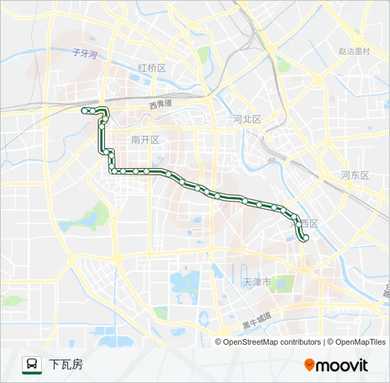 公交3路的线路图