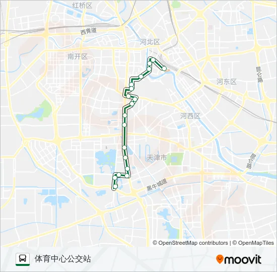 8路 Bus Line Map