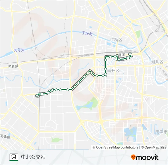 公交31路的线路图
