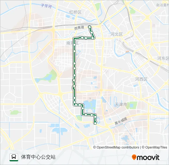 52路 Bus Line Map