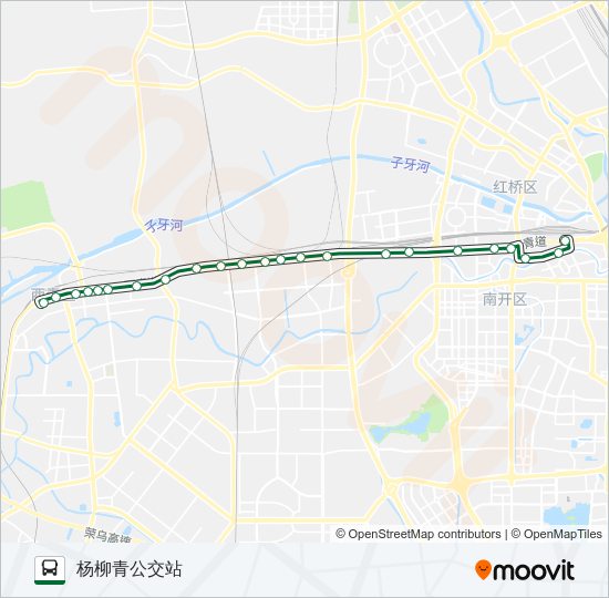 153路 bus Line Map