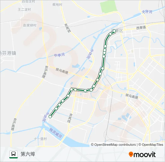 163路 Bus Line Map