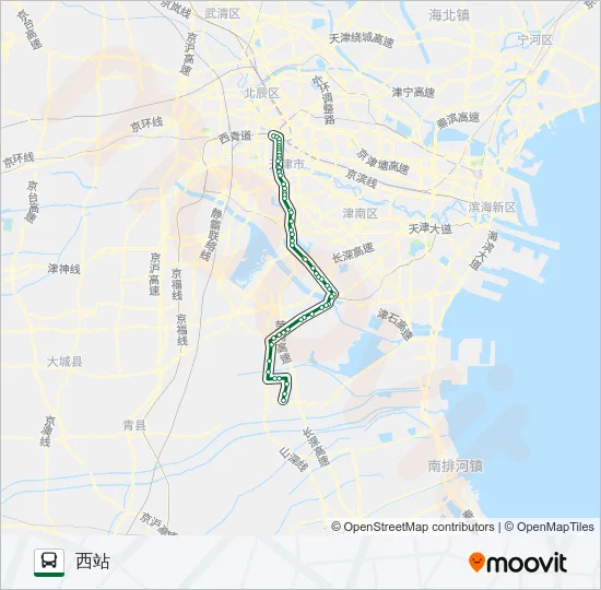 168路 Bus Line Map
