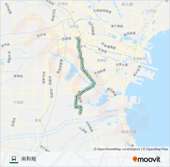 168路 Bus Line Map