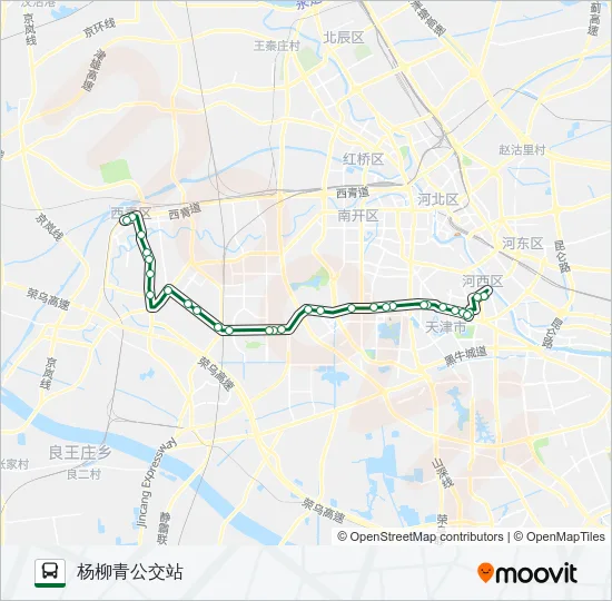 公交175路的线路图