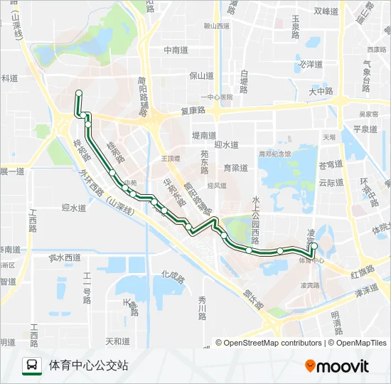 301路 Bus Line Map