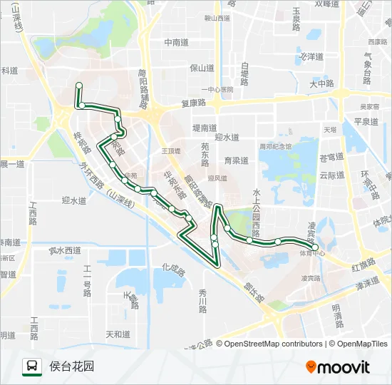 301路 Bus Line Map
