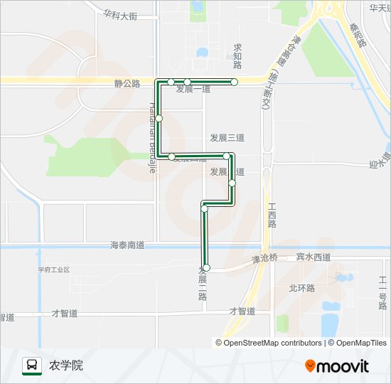 313路 bus Line Map